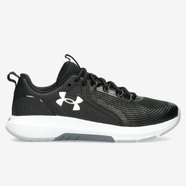 Under Armour Charged Commit TR3 - Preto - Homem tamanho 43