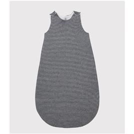 Petit Bateau Saco de bebé às riscas, em jersey