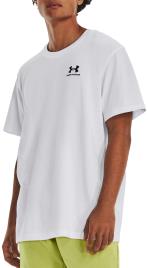T-shirt Under Armour UA LOGO EMB HEAVYWEIGHT SS-WHT
