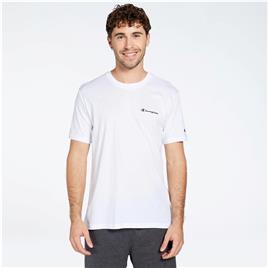 Champion Small Logo - Branco - T-shirt Homem tamanho 2XL