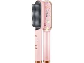 Alisador de Cabelo K-SKIN KD380 Rosa Gato (Cerâmica - 130 °C - 200 °C)