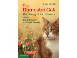 Livro the domestic cat de dennis c turner & patrick bateson (inglês)