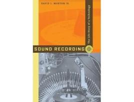 Livro sound recording de david l. morton (inglês)