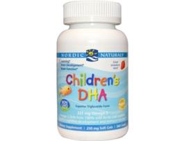 Nordic Naturals Dha Para Crianças 180 Cápsulas Moles 105 Gr