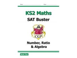 Livro ks2 maths sat buster: number, ratio & algebra - book 2 (for the 2023 tests) de cgp books (inglês)