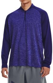 T-Shirt de manga comprida Under Armour UA Tech 2.0 Novelty 1/4 Zip-BLU