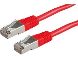 Cabo de Rede VALUE (RJ45 - 3 m - Vermelho)