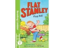 Livro flat stanley plays ball de jeff brown (inglês)