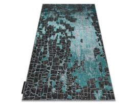Tapete de Luxe Moderno 2079 Vintage - Structural Verde/Antracite (160 x 220 cm)