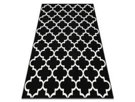 Tapete BCF MORAD Trelis Treliças Marroquinas - Preto (140 x 200 cm)
