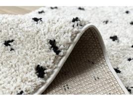 Tapete, Passadeira Berber Syla B752 Pontos Creme - Para Cozinha, Ante-Sala, Corredor (80 x 200 cm)