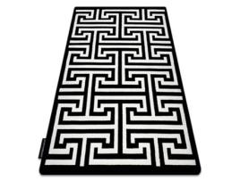 Tapete Hampton Crown Negro (80 x 150 cm)