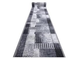 Passadeira Antiderrapante Essenza Cinzento 120 cm