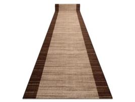 Passadeira Base Antideslizante Streifen 67 cm Castanho