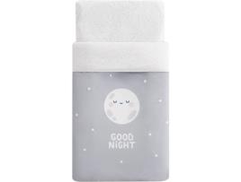 Conjunto Edredon + Protetor de Berço PEKEBABY Good Night Rosa