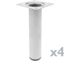 Conjunto de 4 Pernas de Mesa CABLEMATIC IO01300 (25cm)