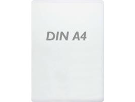 Porta Documentos A4 CABLEMATIC PrimeMatik Transparente (29.7x21cm)