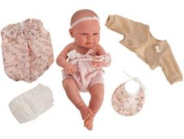 Boneca MUÑECAS ANTONIO JUAN Recém-nascida Lea com acessórios (21 cm)