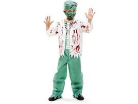 Fato de Menino Esqueleto (Tam: 5-6 anos)