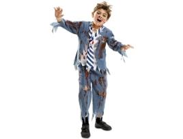 Fato de Menino VIVING Zombie (Tam: 5-6 anos)