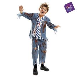 Fato de Menino VIVING Zombie (Tam: 5-6 anos)
