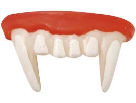Acessórios de Halloween  Prótese Dentária de Vampiro com Cola