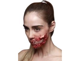 Pinturas Faciais  Boca De Zombie De Látex
