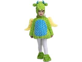 Fato Unisexo  Dragão Peluche (Tam: 3 a 4 anos)