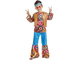 Fato de Menino  Hippie Casaco (Tam: 5 a 6 anos)