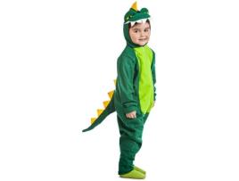 Fato de Menino DISFRAZZES Dinossauro Verde (Tam: 7 a 9 anos)