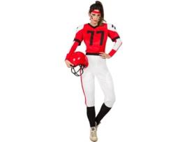 Fato de Mulher  Jogadora Rugby (Tam: XL)