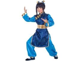 Fato de Menina  Chinesa Azul (Tam: 10 a 12 anos)