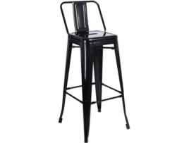 Banco REGALOS MIGUEL Torix (Preto - 43 x 100 x 43 cm - Aço Reforçado)