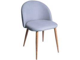 Cadeira  Vint (Cinzento - 52 x 74 x 43 cm - Pano - Aço Reforçado)