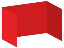 Pack 3 Toldos Laterais Lisos para Tendas REGALOS MIGUEL  (3x2 m - Vermelho)