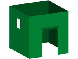 Pack 4 Toldos Laterais para Tendas PRESENTES MIGUEL Eco 2L1V1P (3x3 m - Verde)