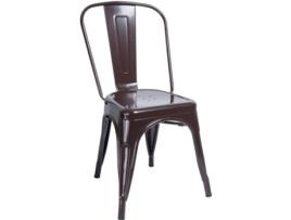 Cadeira  Torix (Castanho - 45 x 86 x 48 cm - Aço Reforçado)