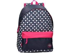 Mochila  Movom dots Azul (42x31x17,5cm)