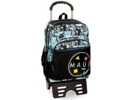 Mochila MAUI Shark 44cm com Rodas (42.5x30.5x15cm)