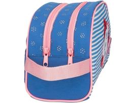 Estojo ROLL ROAD Rose Azul (26x16x12cm)