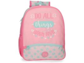 Mochila ROLL ROAD Do All Rosa (27x33x11cm)