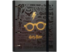 Dossier HARRY POTTER Premium Preto (46,5 x 36,5 cm)