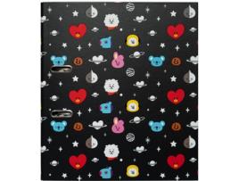Dossier BT21 Preto (24,8 x 2,7 cm)