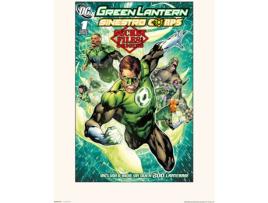 Print DC COMICS 30X40 Cm Lantern Sinestro Corps 1
