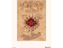 Print HARRY POTTER 30X40 Cm The Marauders Map