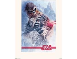 Print STAR WARS 30X40 Cm Solo Chewbacca At Work