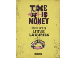 Print MONOPOLY 30X40 cm  Time Is Money