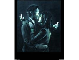 Print  30X40 cm  Mobile Phone Lovers Close