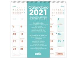 Calendário  Generic (2021 - 30 x 30 cm)