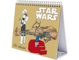 Calendário de Secretária STAR WARS Deluxe (2021)